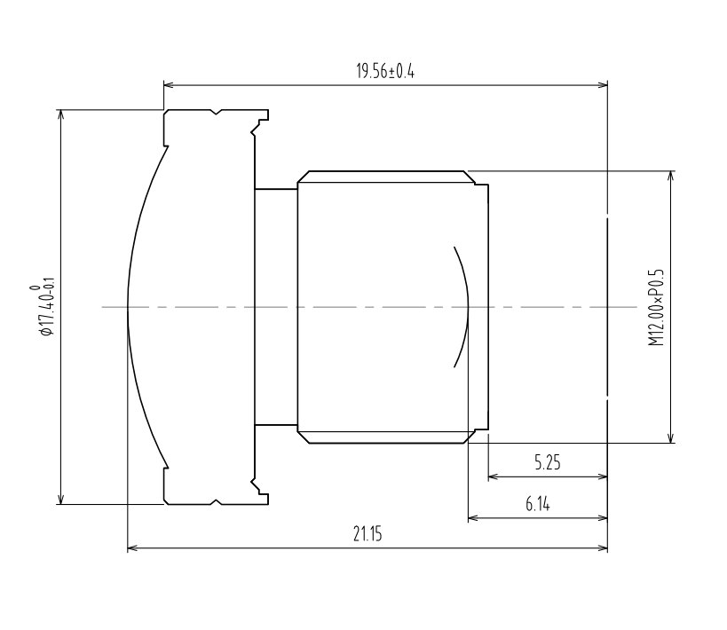 16MP Lenses Drawing