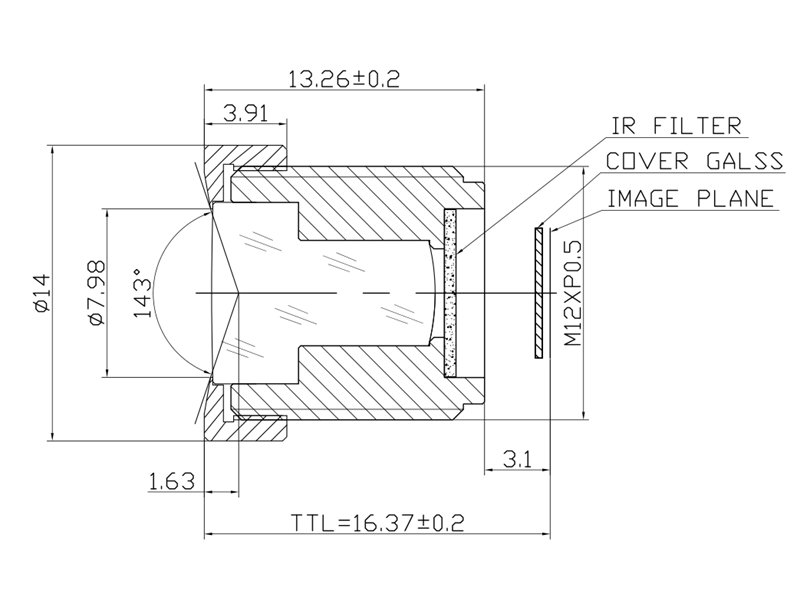 3mm Lens Diagram